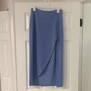 Abercrombie & Fitch Asymmetrical Blue Skirt